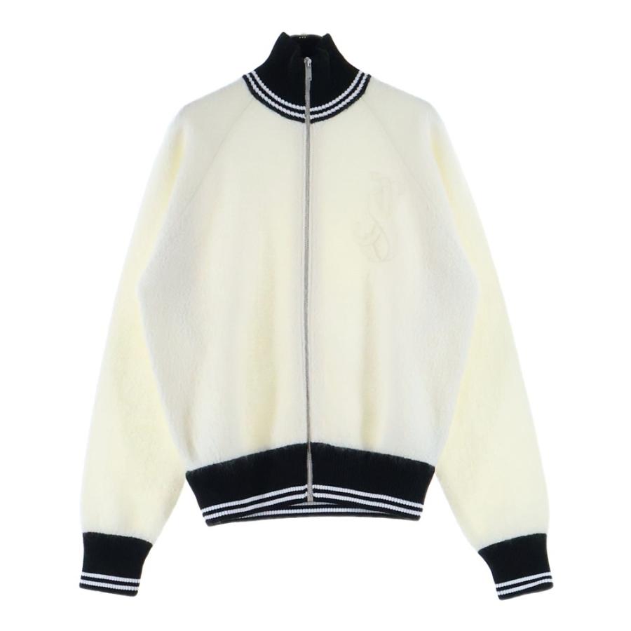 JIL SANDER（ジルサンダー） HN LS ZIP UP JACKET エンボスロゴ ジップ 