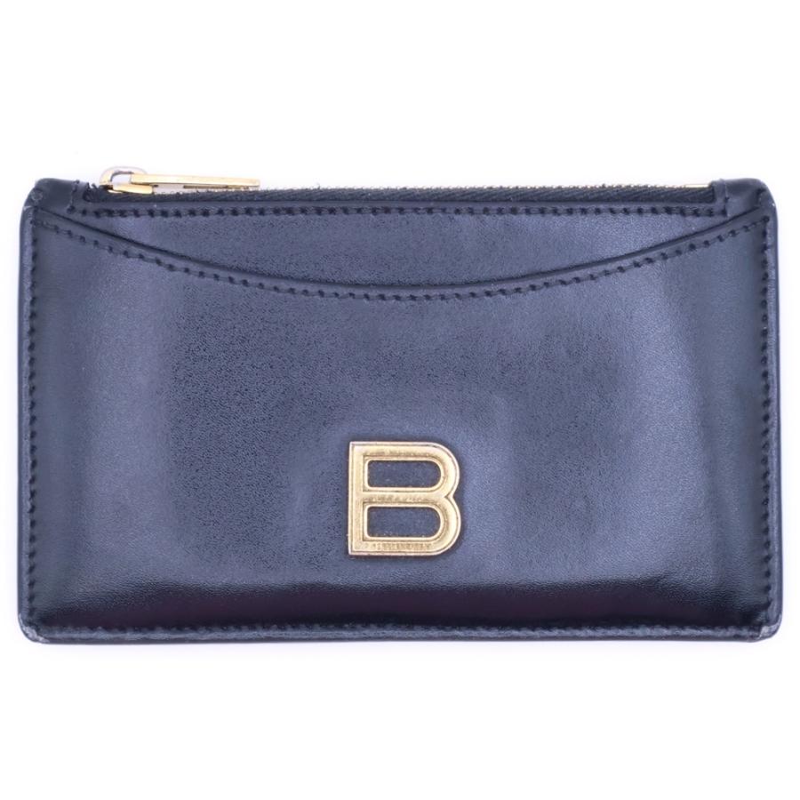 BALENCIAGA（バレンシアガ） Bロゴプレート レザーコインケース 