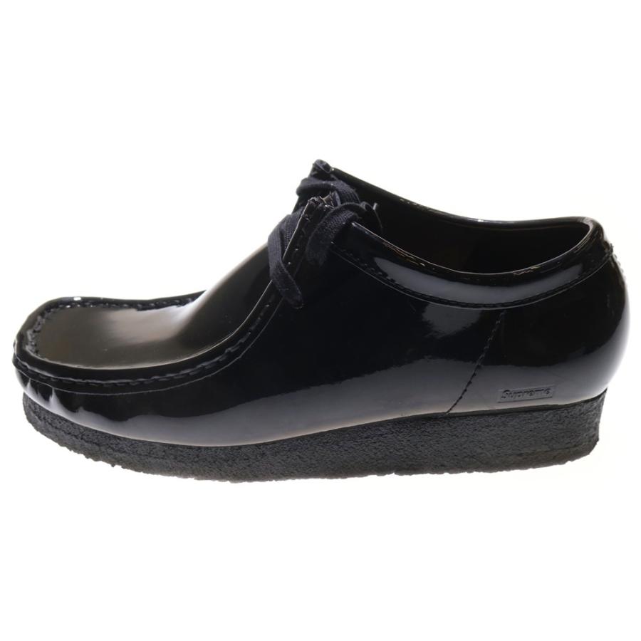 Supreme シュプリーム 25SS ×CLARKS PATENT LEATHER WALLABEE