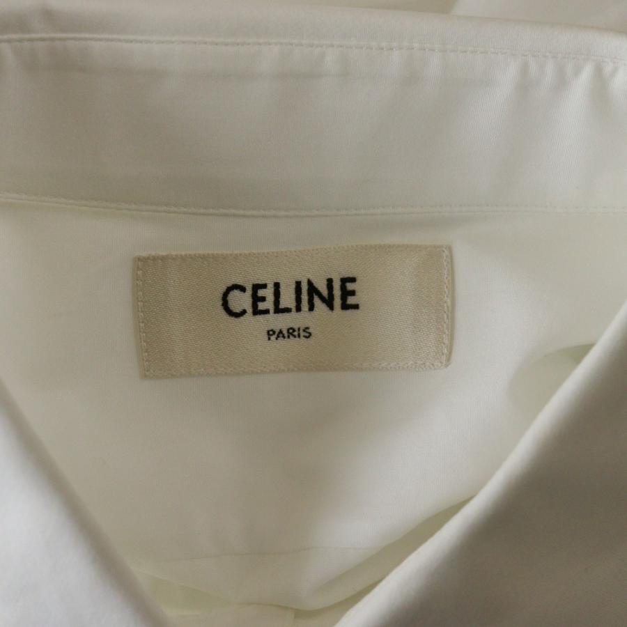 CELINE / セリーヌ | クラシックコットンポプリンシャツ | 42 | ホワイト | レディース CELINE / セリーヌ | クラシックコットンポプリンシャツ | 42