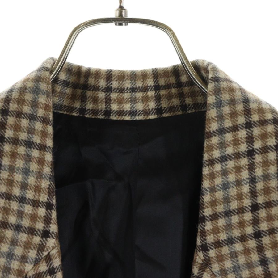 CELINE（セリーヌ） ダブルフェイス キャンベル チェック柄 ウール