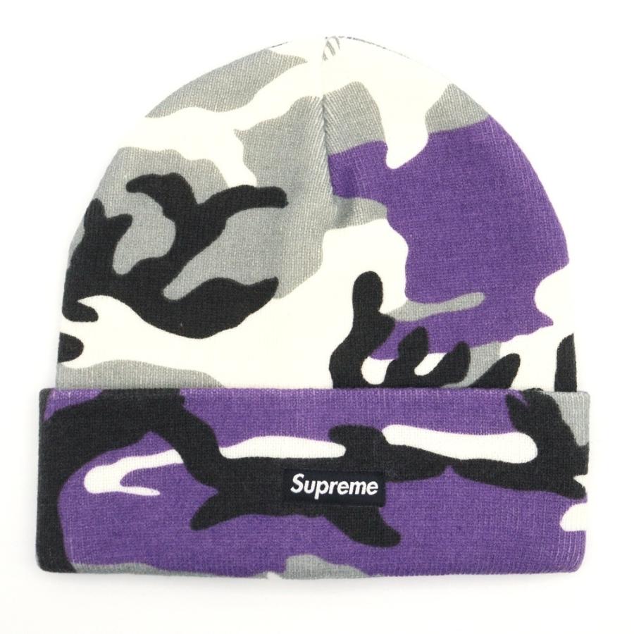 Supreme（シュプリーム） 16AW Camo Beanie スモールボックスロゴ