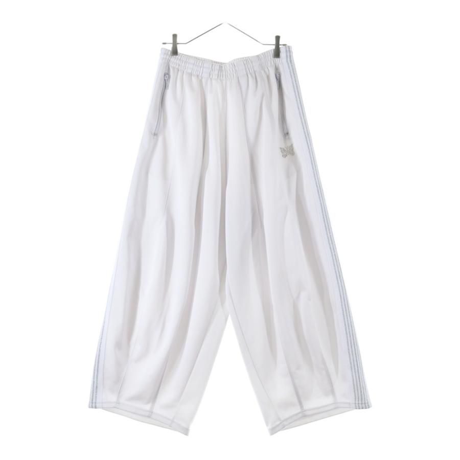 Needles トラックパンツ　XS ストレート　オフホワイト Needles（ニードルス） 新品 ニードルズ NEEDLES Zipped Track Pant