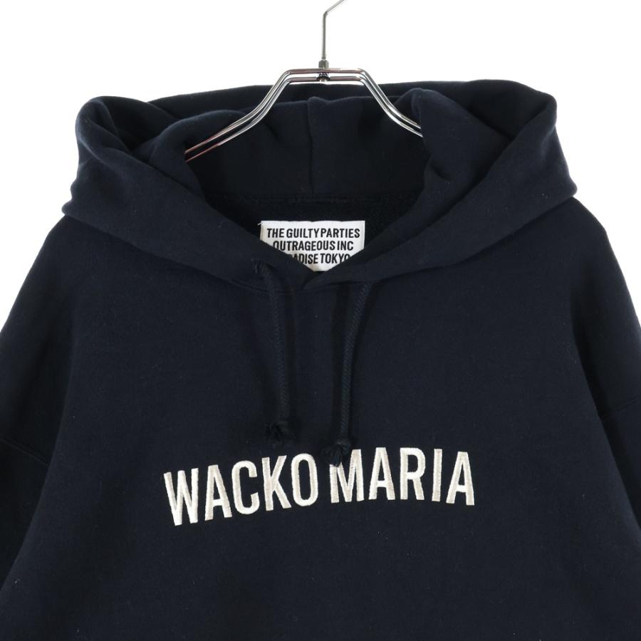 WACKO MARIA（ワコマリア） ロゴ履修 スウェットプルオーバーパーカー