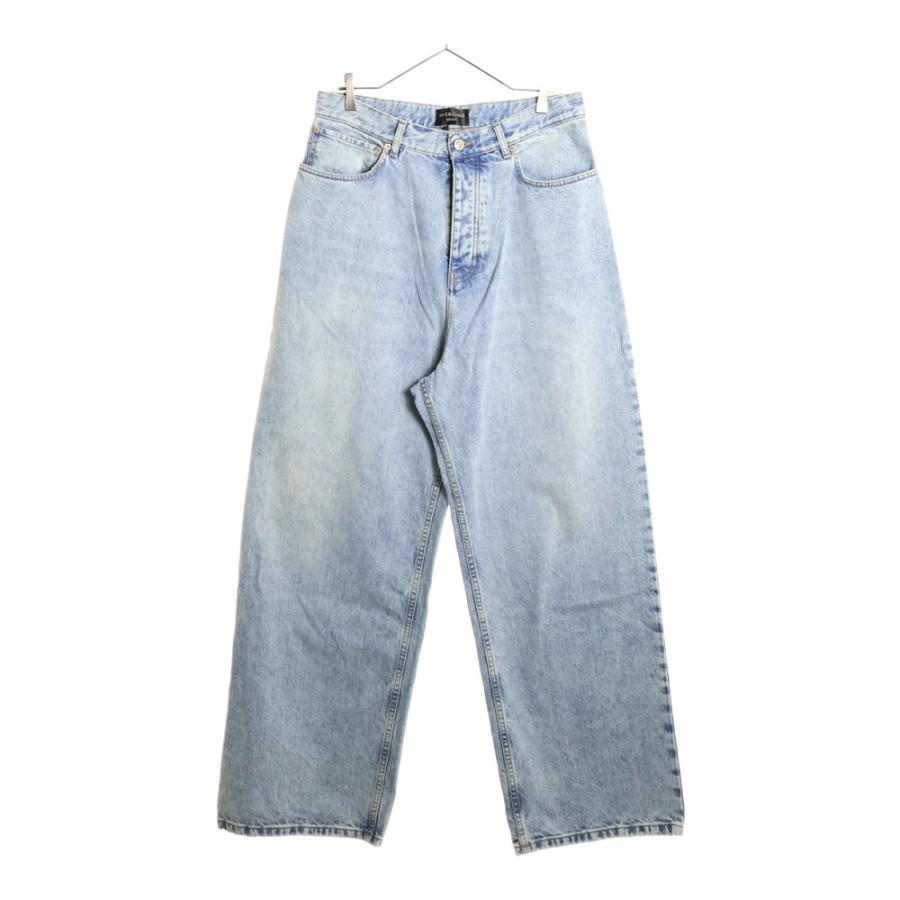 BALENCIAGA（バレンシアガ） デストロイ加工 バギーデニムパンツ
