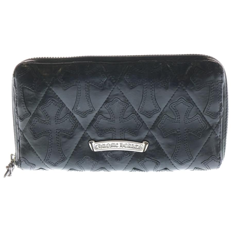 クロムハーツ CHROME HEARTS セメタリ―クロス 長財布 クロムハーツ 財布（Chrome Hearts）REC F ZIP #2 3セメタリークロス