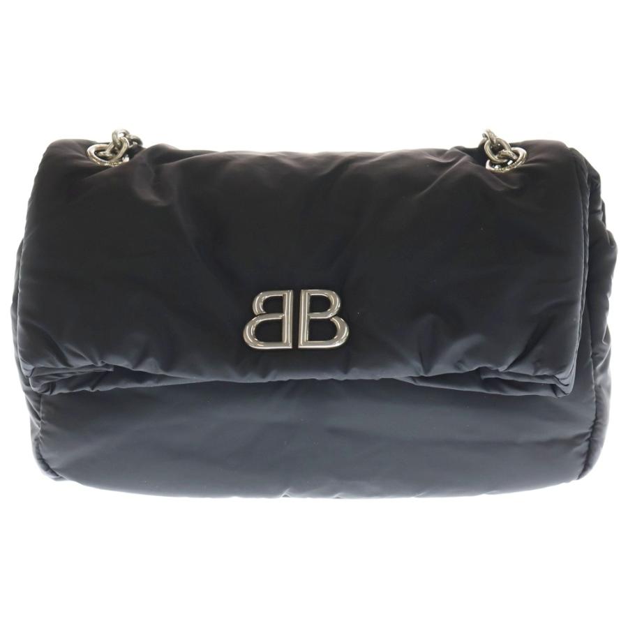 BALENCIAGA（バレンシアガ） MONACO BAG CHAIN モナコ BBロゴ ナイロン