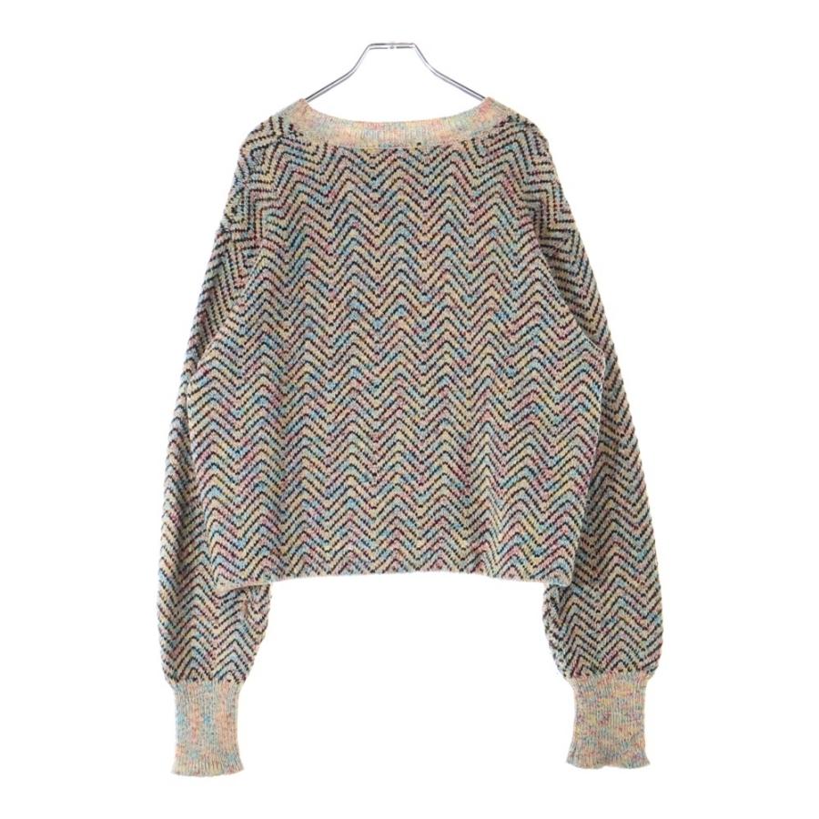 キャンディーニット MASU エムエーエスユー 21AW CANDY SWEATER キャンディー モックネック