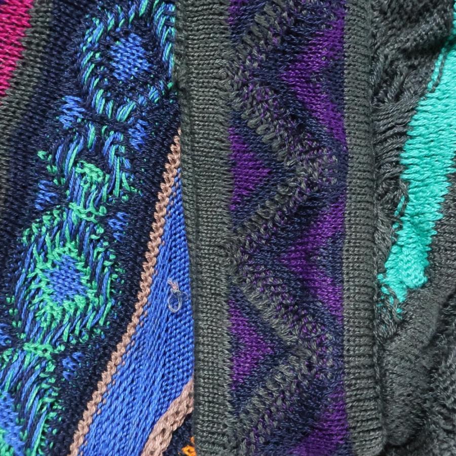 COOGI クージー 3D DESIGN KNIT SWEATER ケーブル コットン 長袖ニット