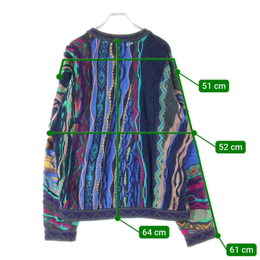 【クージーセーター】coogiレディースL COOGI クージー ニット SOUL OF AUSTRALIA マルチカラー レディース