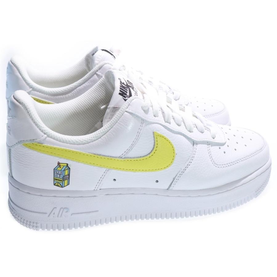 ナイキ WMNS AIR FORCE 1 ウィメンズ バイユー エアフォースワン リリカル レモネード ローカットスニーカー US8/25.0cm DN4165-991