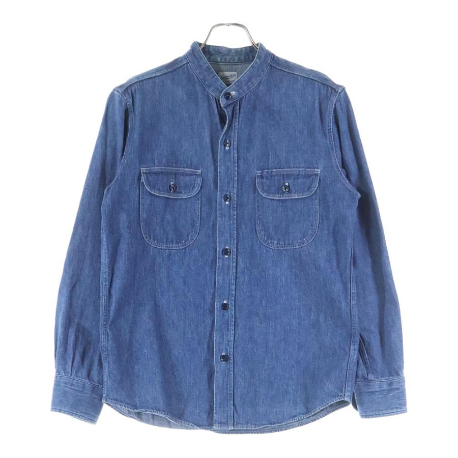 TENDERLOIN（テンダーロイン） フロントボタン デニムスタンドカラー