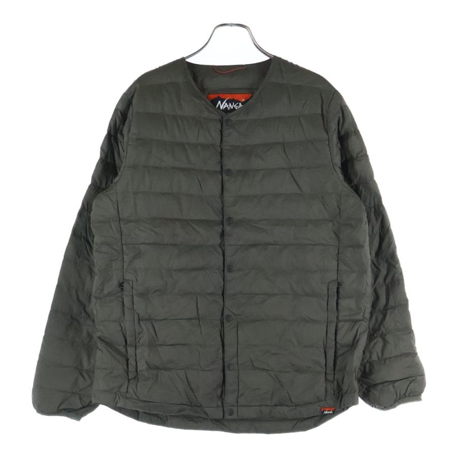 NANGA（ナンガ） ×WILD-1 LIGHT DOWN JACKET ワイルドワン ノーカラー