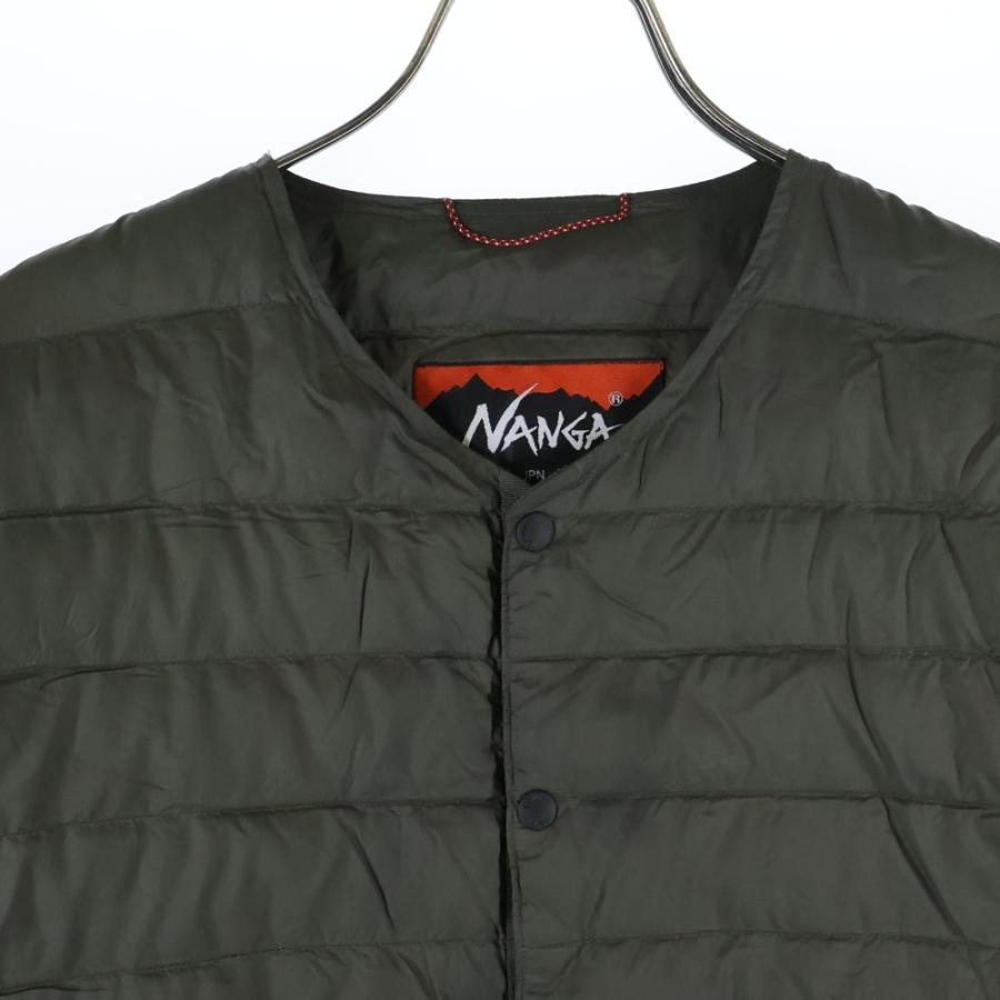 NANGA（ナンガ） ×WILD-1 LIGHT DOWN JACKET ワイルドワン ノーカラー 