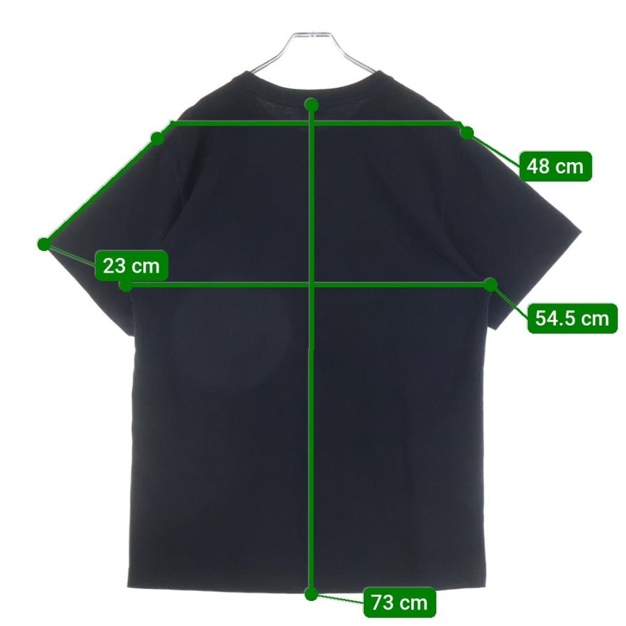 クリスチャンディオール Tシャツ カットソー ロゴ 半袖 L 黒 ブラック Christian Dior（クリスチャン・ディオール） 銀座店 ディオール 安全