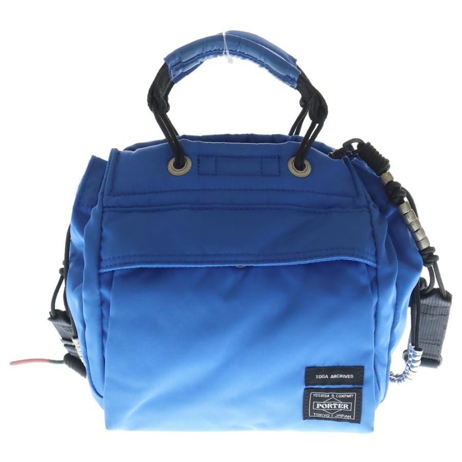 PORTER×TOGA string bag PORTER ポーター × TOGA STRING BAG トーガ ストリングバッグ ブルー
