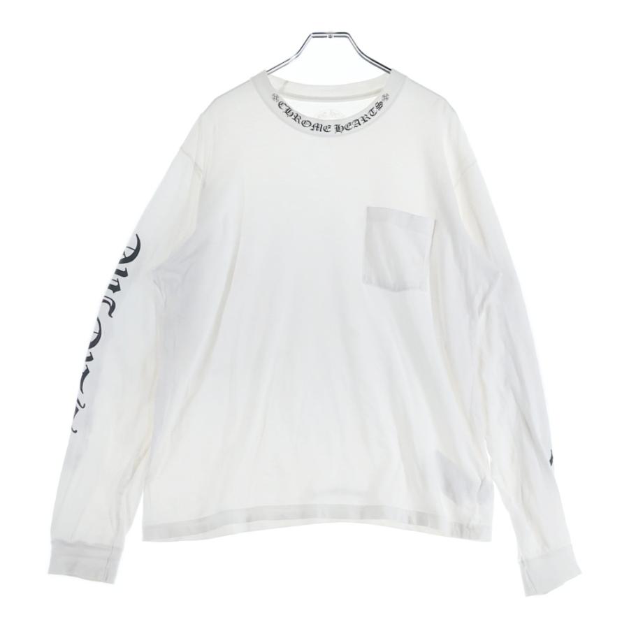 CHROME HEARTS（クロムハーツ） Neck Logo L/S TEE ネックロゴ