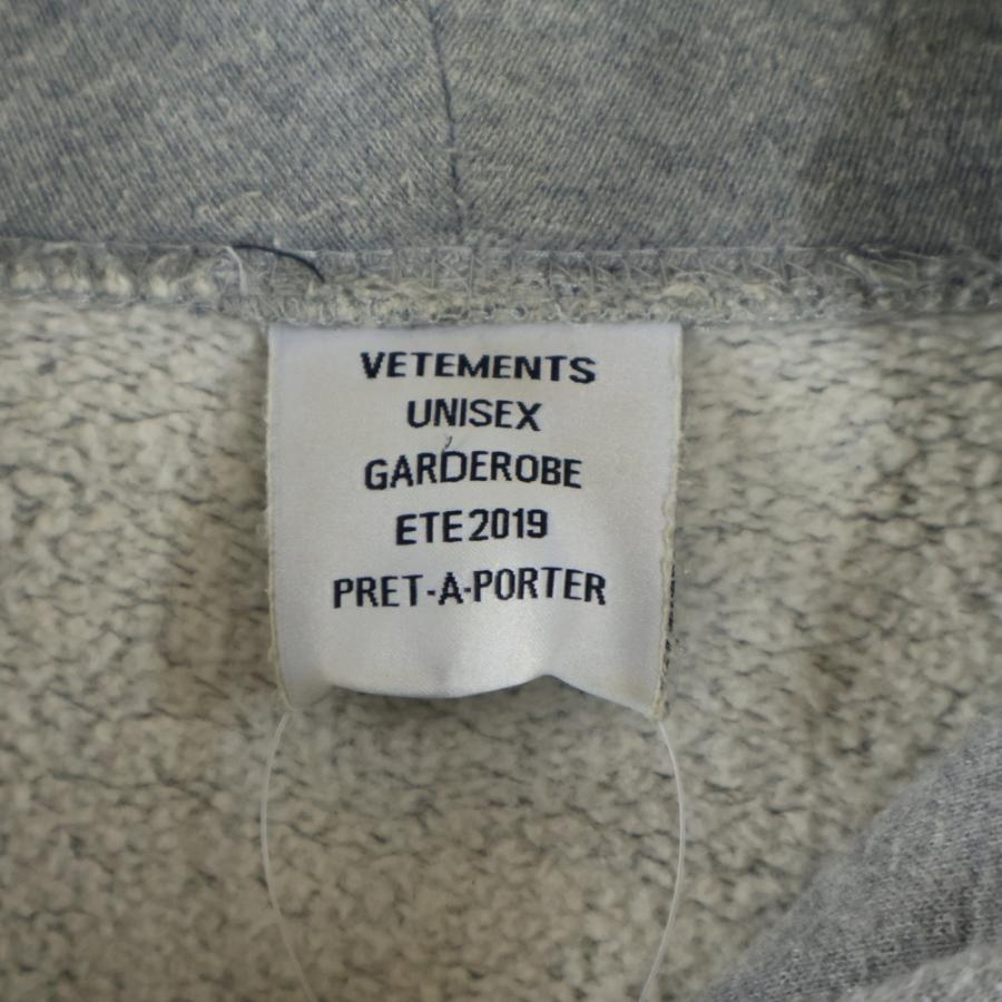 VETEMENTS（ヴェトモン） 19SS CARTOON HOODIE カートゥーン