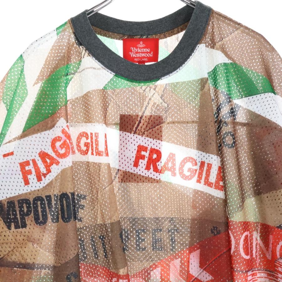 VivienneWestwoodヴィヴィアンウエストウッドメッシュカットソー Vivienne Westwood（ヴィヴィアンウエストウッド） メッシュプリント総