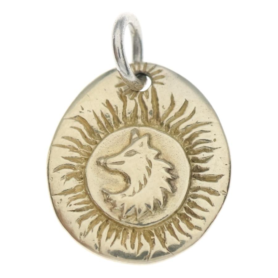 TADY & KING タディアンドキング K18 ウルフ金メタルM ペンダント