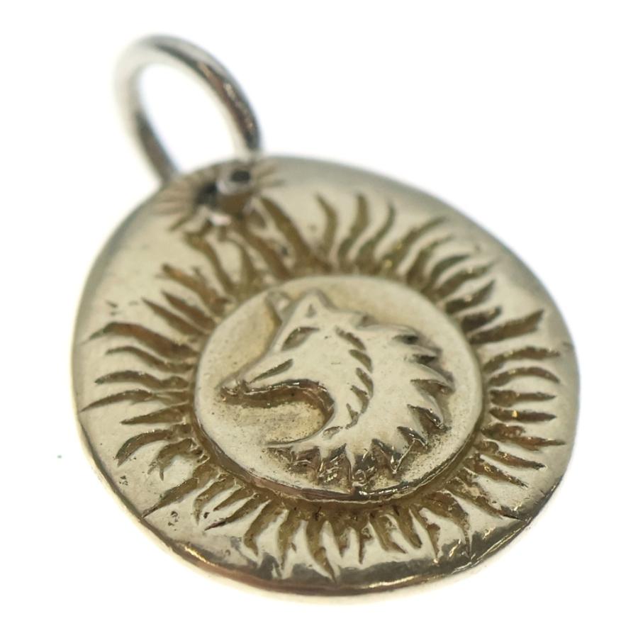 TADY & KING タディアンドキング K18 ウルフ金メタルM ペンダント