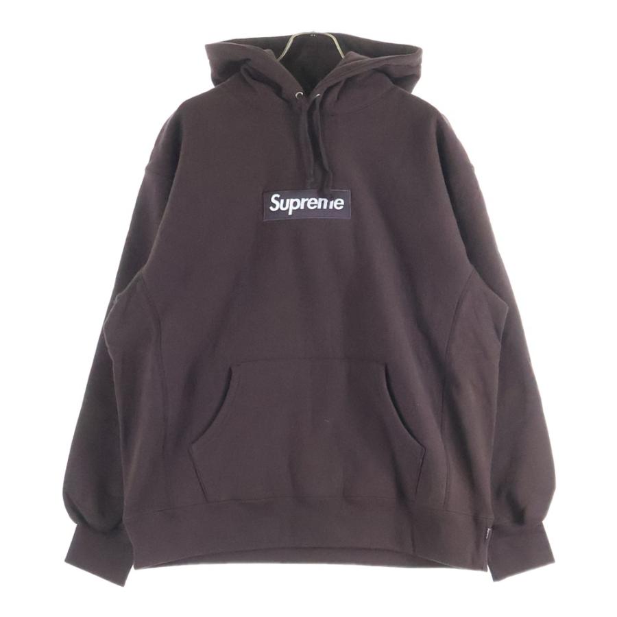 Supreme（シュプリーム） 21AW Box Logo Hooded Sweatshirt Dark brown