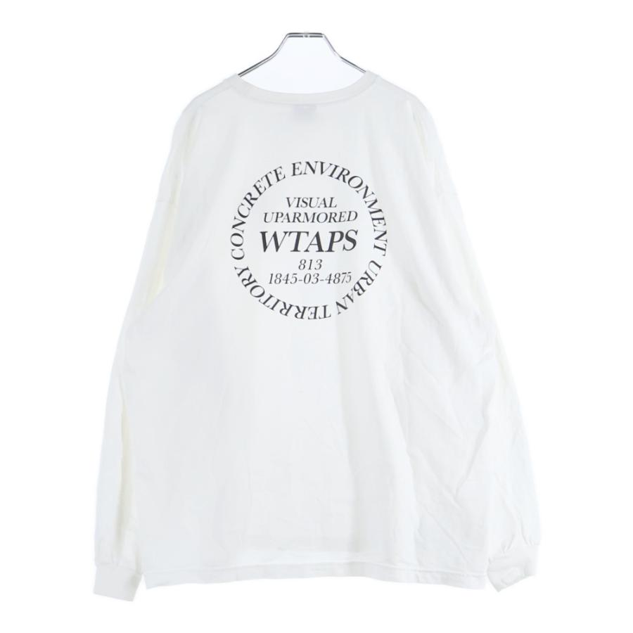 WTAPS（ダブルタップス） サークルロゴプリント クルーネック 長袖T