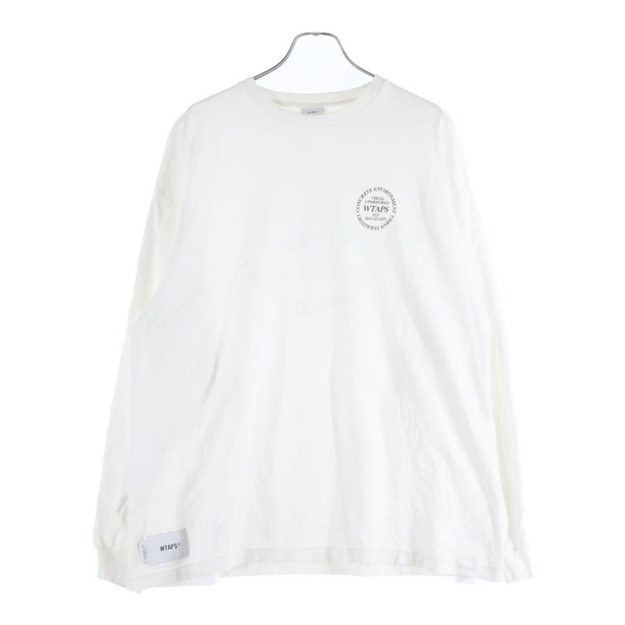 WTAPS（ダブルタップス） サークルロゴプリント クルーネック 長袖T