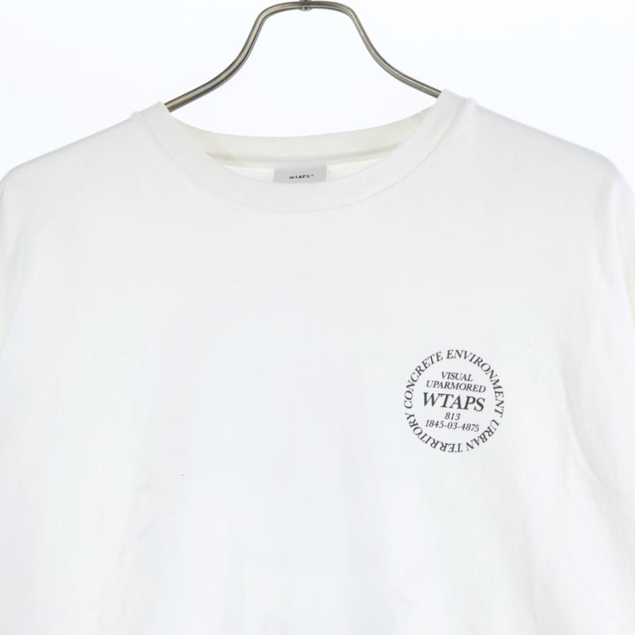 WTAPS（ダブルタップス） サークルロゴプリント クルーネック 長袖T