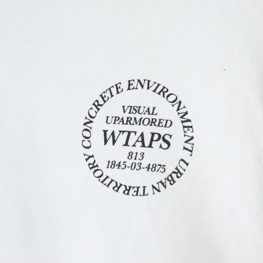 WTAPS（ダブルタップス） サークルロゴプリント クルーネック 長袖T