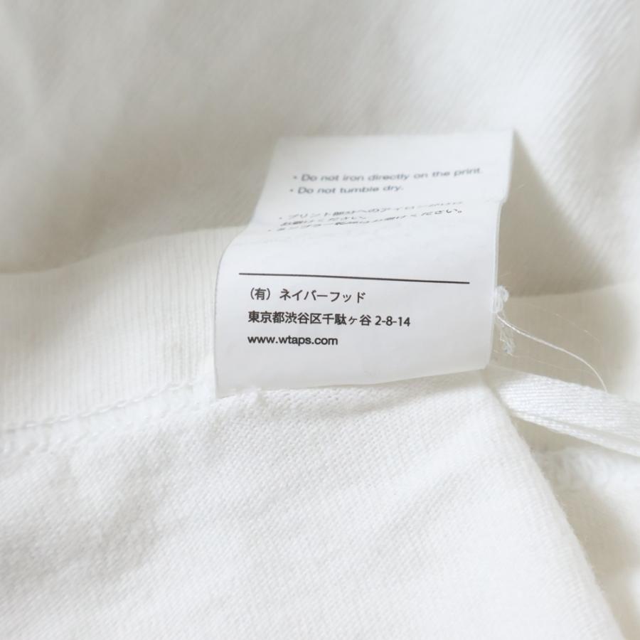 WTAPS（ダブルタップス） サークルロゴプリント クルーネック 長袖T
