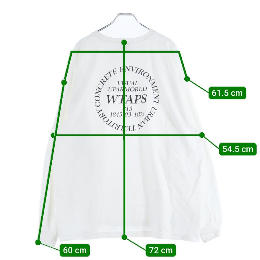 WTAPS（ダブルタップス） サークルロゴプリント クルーネック 長袖T