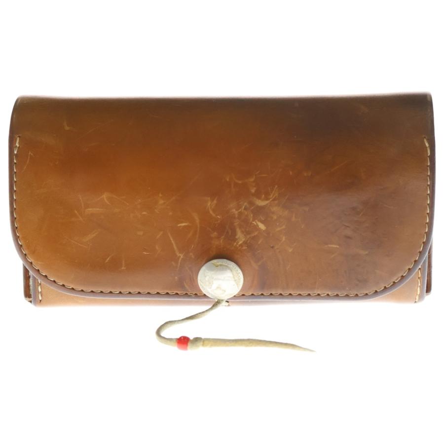 goro's（ゴローズ） コンチョ付き レザーウォレット 二つ折り長財布