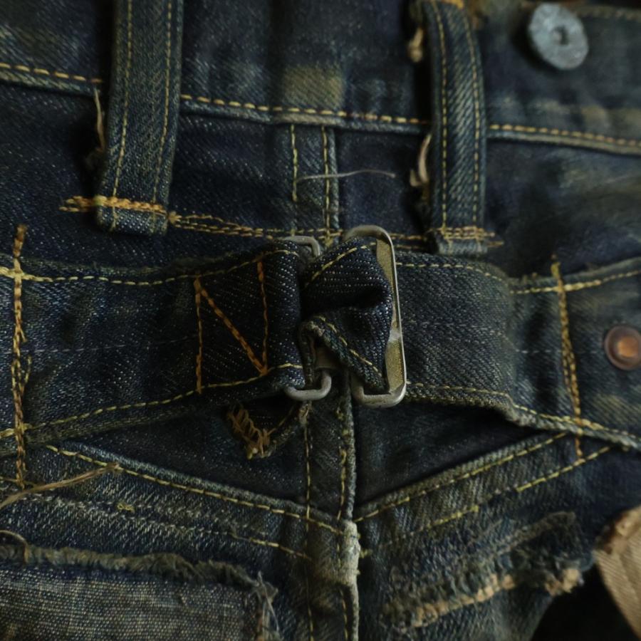 KAPITAL（キャピタル） BORO 襤褸 クラッシュ ヴィンテージ加工 刺繍子