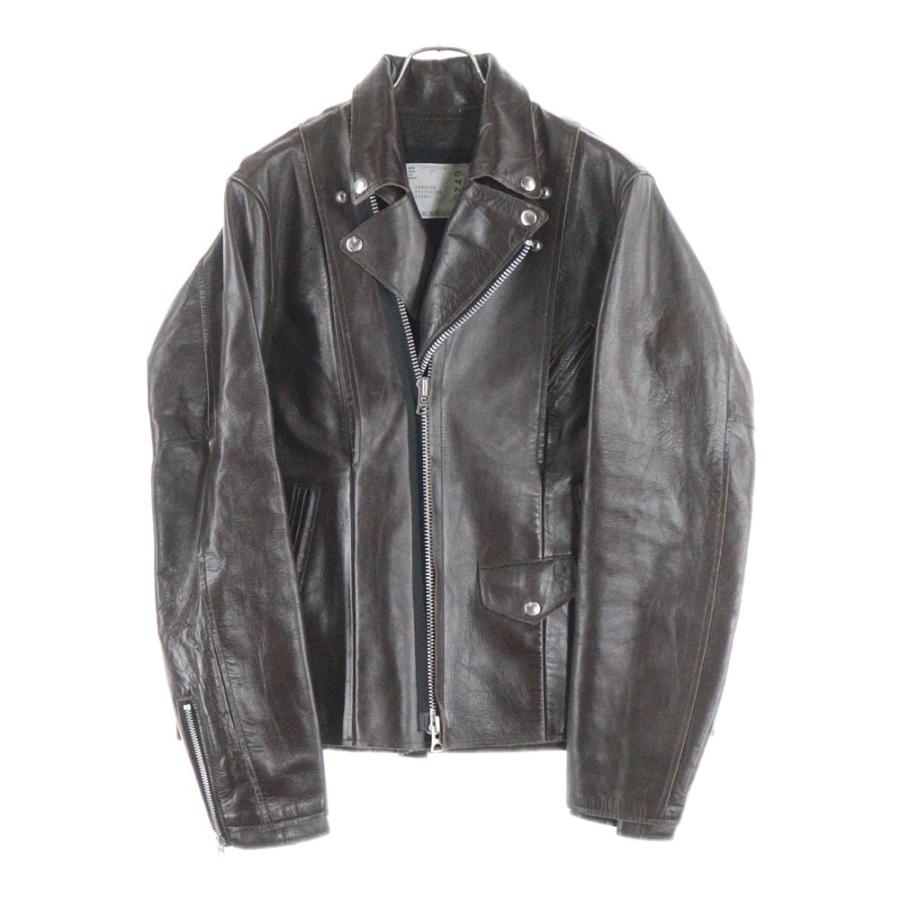 sacai（サカイ） 25AW Leather Jacket カウレザー ダブルライダース