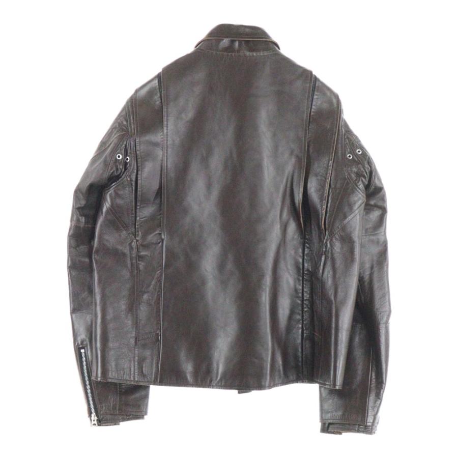 sacai（サカイ） 25AW Leather Jacket カウレザー ダブルライダース