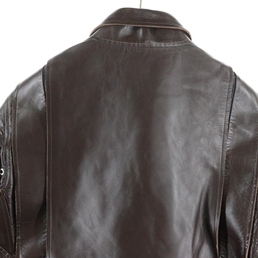 sacai（サカイ） 25AW Leather Jacket カウレザー ダブルライダース