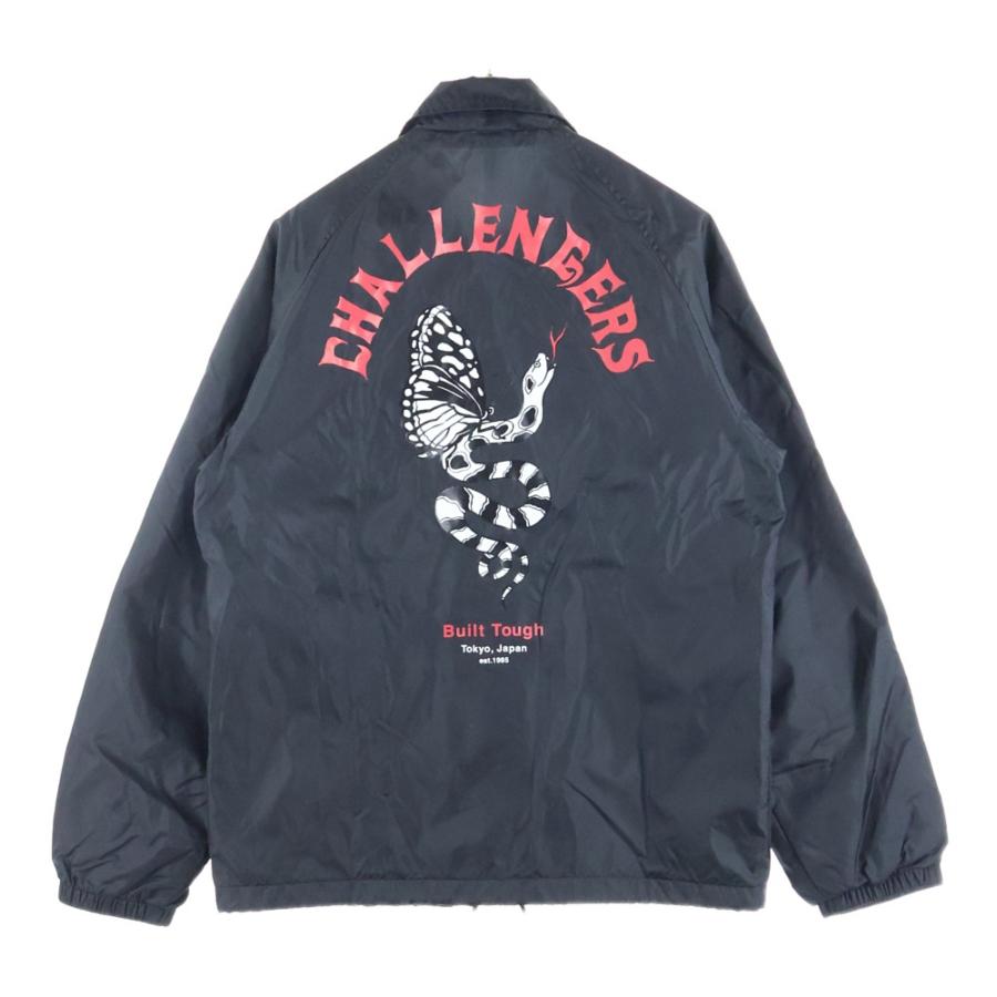チャレンジャー Challenger コーチジャケット サイズXL ブラック CHALLENGER（チャレンジャー） ×MASH UP COACH JACKET マッシュアップ