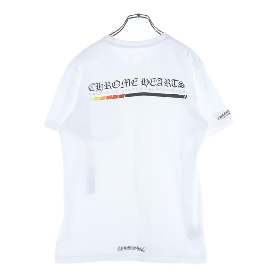 クロムハーツ 白 ポケットTシャツ 半袖 レディース　ポケット付き クロムハーツ ポケット馬蹄アルファベットロゴ半袖Tシャツ 6,580円