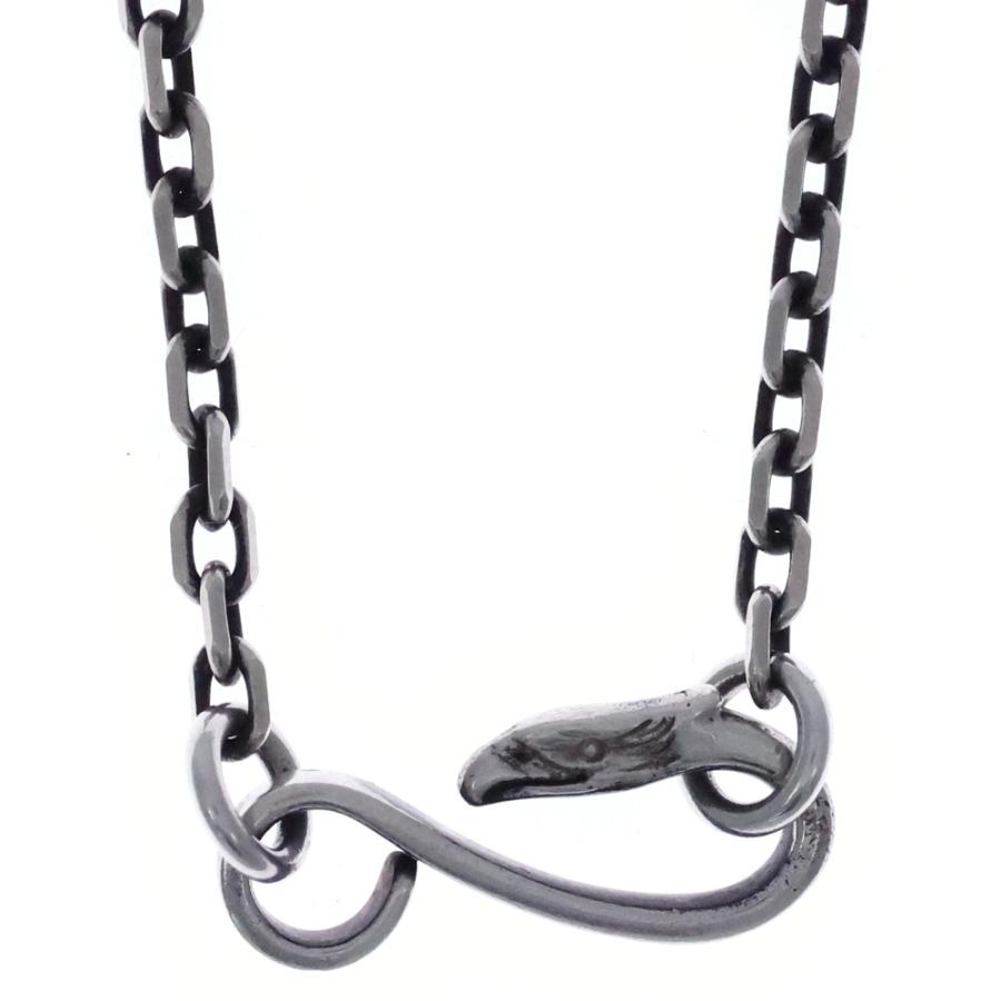 goro's（ゴローズ） イーグルフック太角チェーンネックレス シルバー