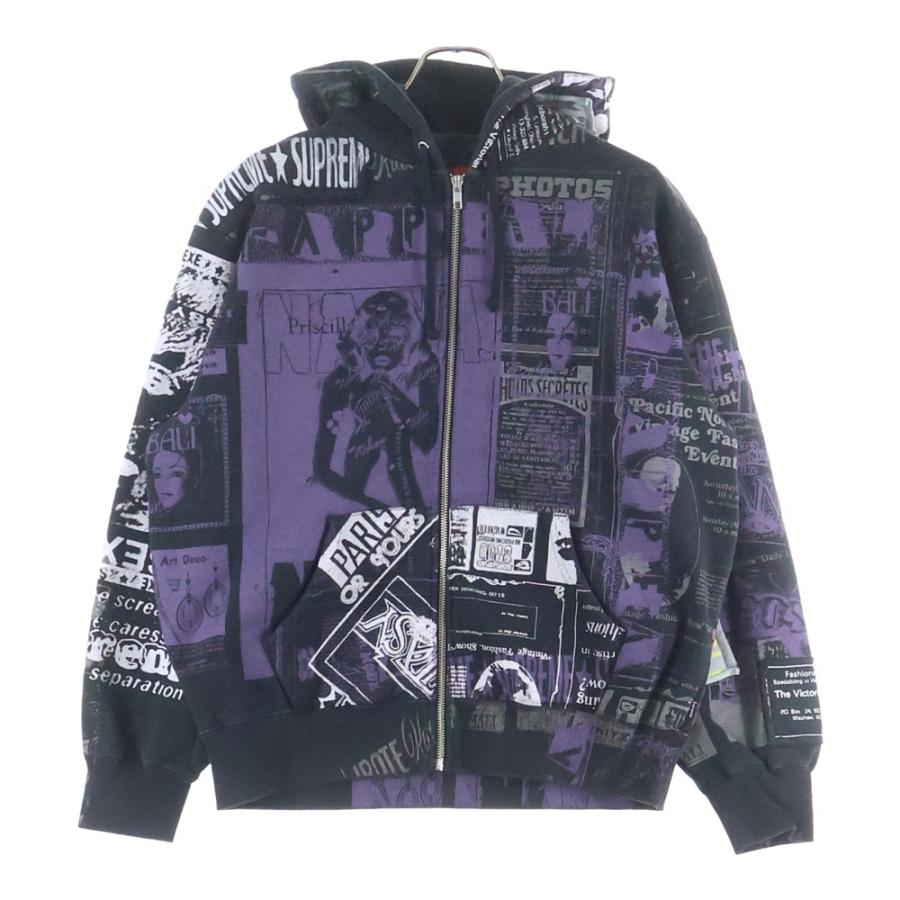 Supreme（シュプリーム） 24SS Collage Zip Up Hooded Sweatshirt
