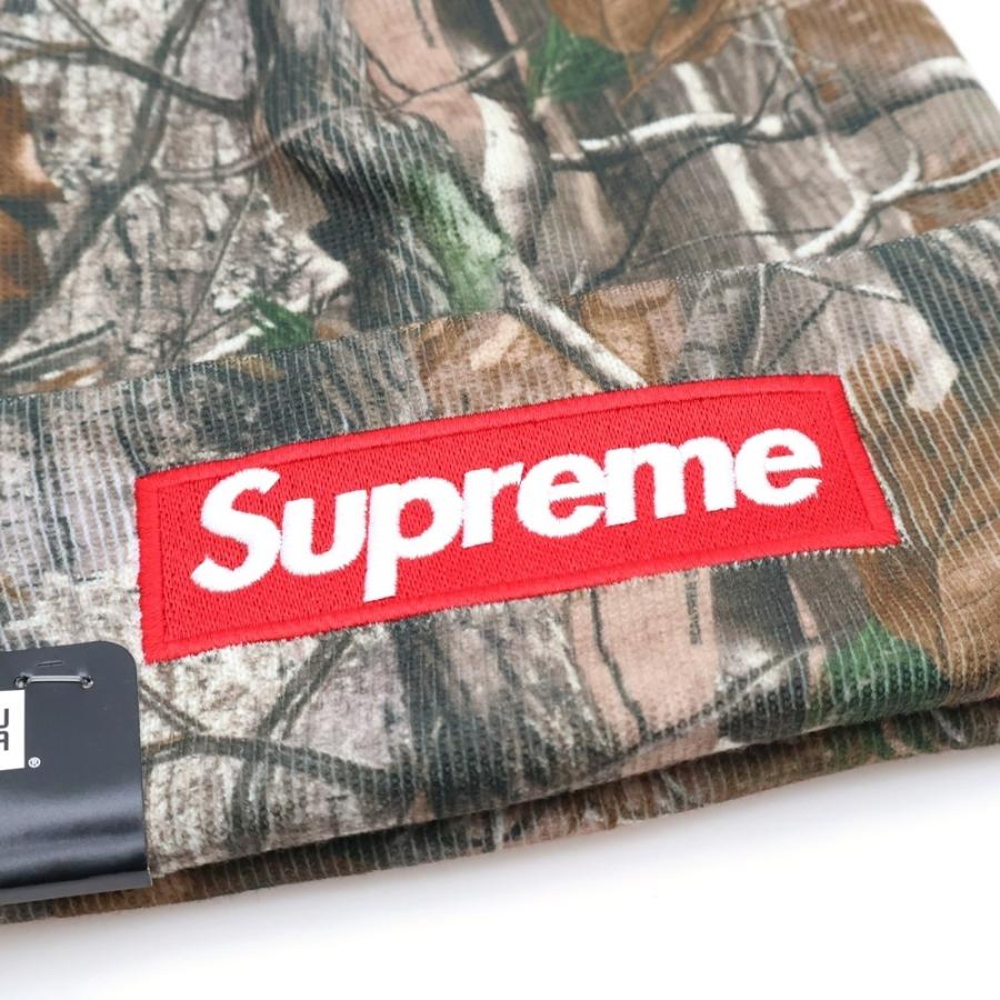 Supreme NewEra BoxLogoBeanie リアルツリー Supreme（シュプリーム） × NEW ERA 25AW BOX LOGO BEANIE REALTREE AP