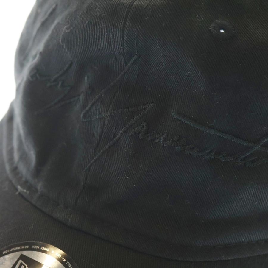 3月中値引きYohji Yamamoto 黒 赤い花刺繍 ベースボールキャップ 中古・古着通販】Yohji Yamamoto pour homme (ヨウジヤマモト