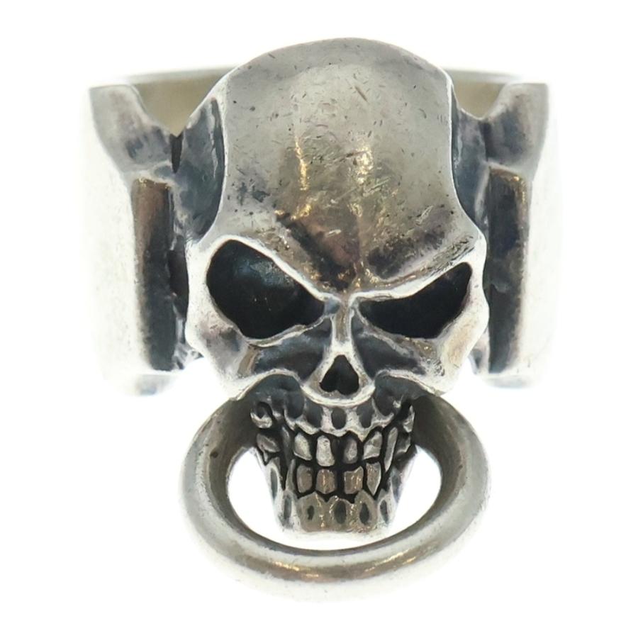 ギャラ付★ロイヤルオーダー★RO SKULL リング★シルバー 指輪★16号 ROYAL ORDER ロイヤルオーダー SMALL SKULL w RING スモール スカル