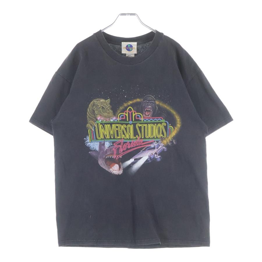 トップス 80s 半袖スウェット USA製 L レッド ユニバーサルスタジオ