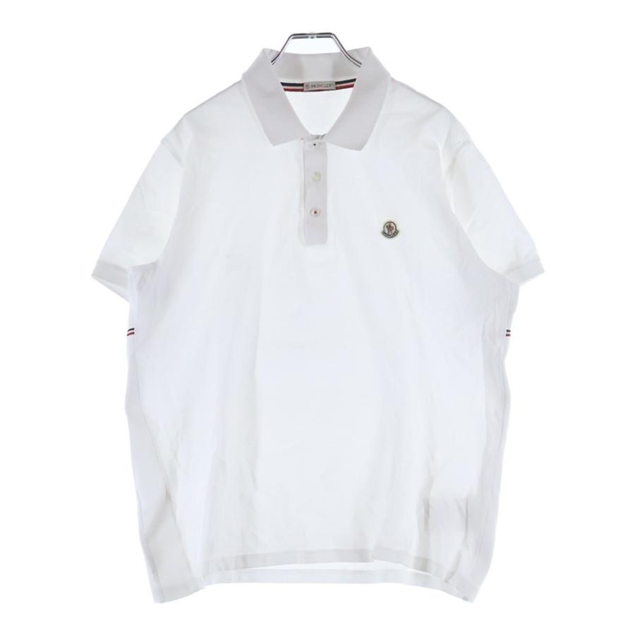 MONCLER（モンクレール） ロゴワッペン 半袖ポロシャツ カットソー