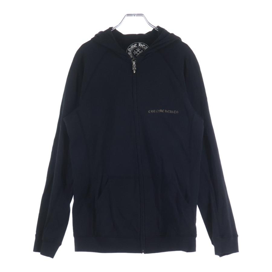 CHROME HEARTS（クロムハーツ） OLD CH Plus Gold Print Zip Up Hoodie 
