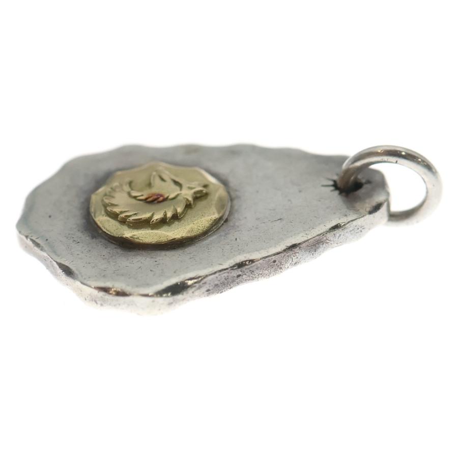 TADY & KING タディアンドキング K18 ウルフ付きたたき ペンダント