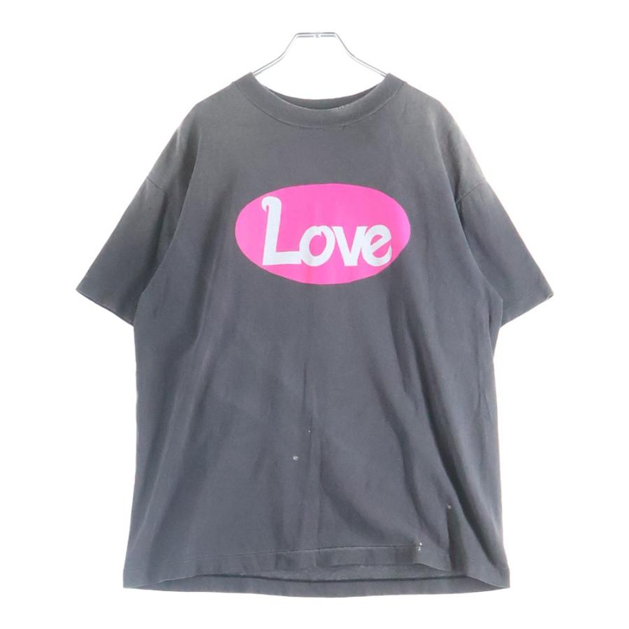 SAINT MICHAEL セントマイケル 25SS LOVEプリント 半袖Tシャツ