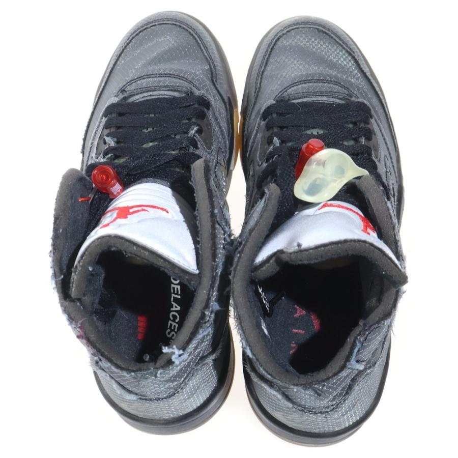 NIKE（ナイキ） ×OFF-WHITE AIR JORDAN 5 RETRO SP オフホワイト エア